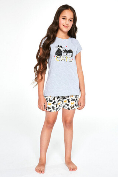 787/788 CATS Пижама для девочек с шортами CORNETTE