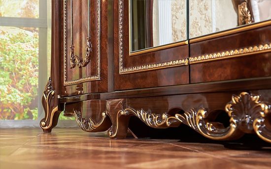 Шкаф  ДЖОКОНДА 5-ти ств.  корень  глянец