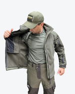 Флисовая кофта, Олива