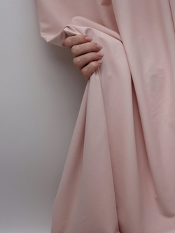 Микрофибра бельевая матовая эластичная цвет пудровый метражом