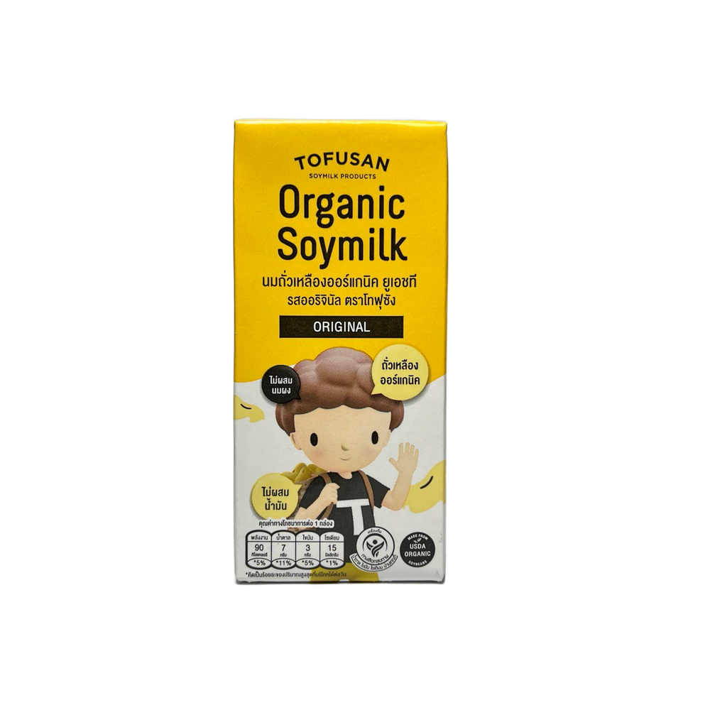 Молоко соевое Tofusan Organic Soymilk Original (содерж. сахара 4%) 180 мл