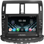 Магнитола для Toyota Crown / Crown Majesta S200 2008-2012 (цветной ШГУ) - FarCar DX9-9669B монитор 9" IPS на Android 13, 4+64Гб, CarPlay