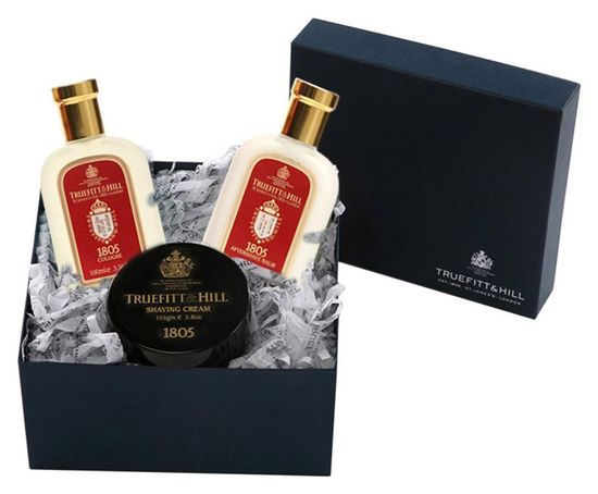 КЛАССИЧЕСКИЙ НАБОР 1805 (КРЕМ ДЛЯ БРИТЬЯ, ЛОСЬОН ПОСЛЕ БРИТЬЯ, ОДЕКОЛОН) T&H