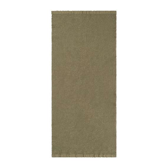 Полотенце банное из умягченной вафли цвета хаки из коллекции essential, 70x140 см