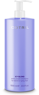 Cotril Шампунь для светлых и осветленных волос ICY BLOND PURPLE SHAMPOO, 1000 мл