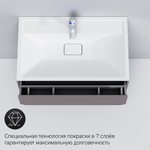 Тумба под раковину подвесная AM.PM Inspire V2.0 M50AFHX0803EGM Элегантный серый матовый