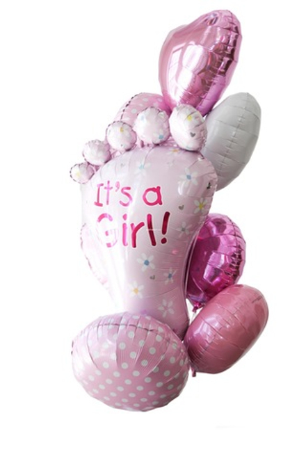 Воздушный сет на выписку девочки