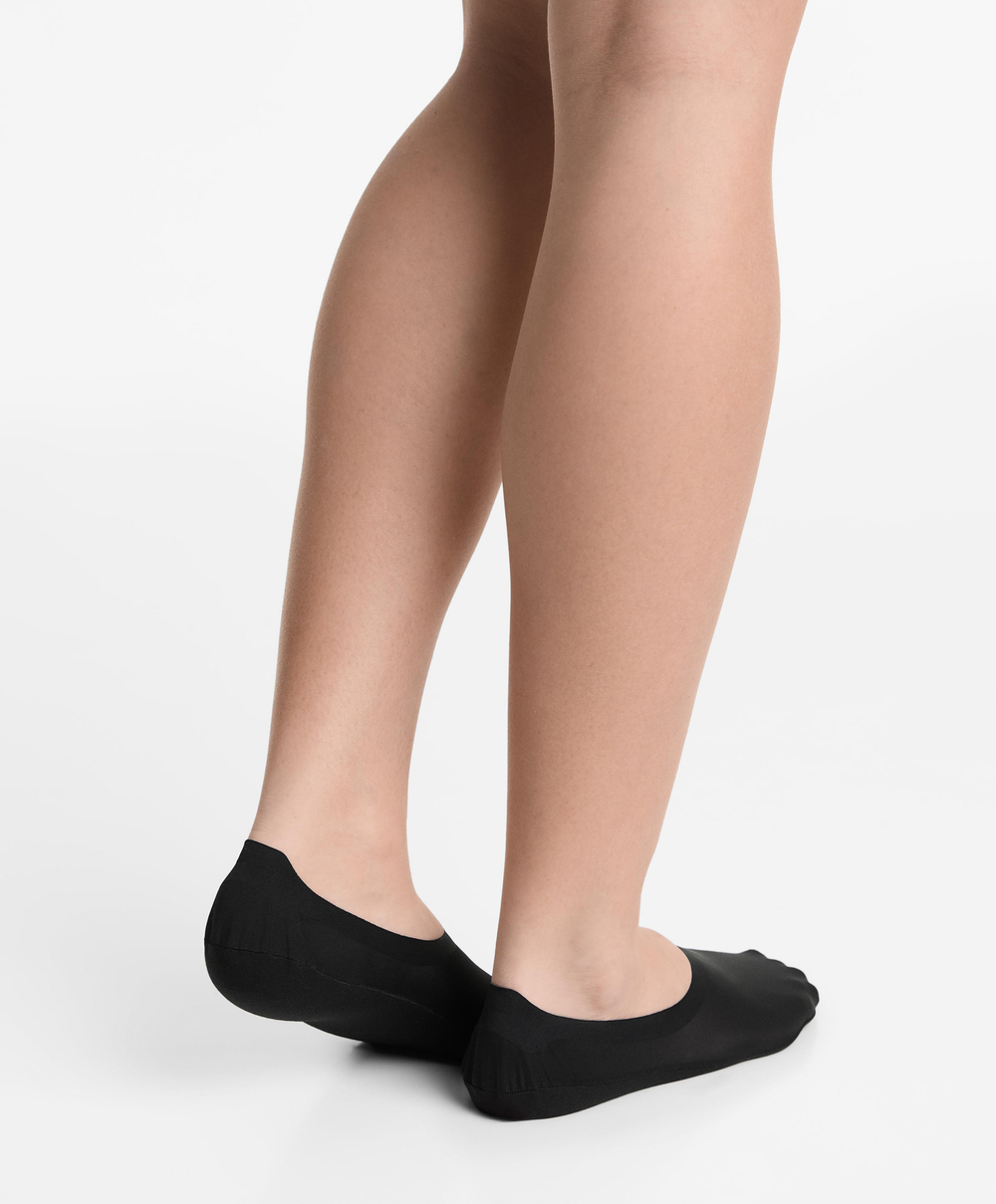 OYSHO Набор из двух пар невидимых носков из хлопковой смеси, пыльно-розовый