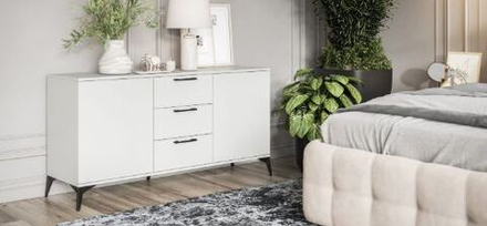 Комод Лофт Шиншилла серая (последний экземпляр)