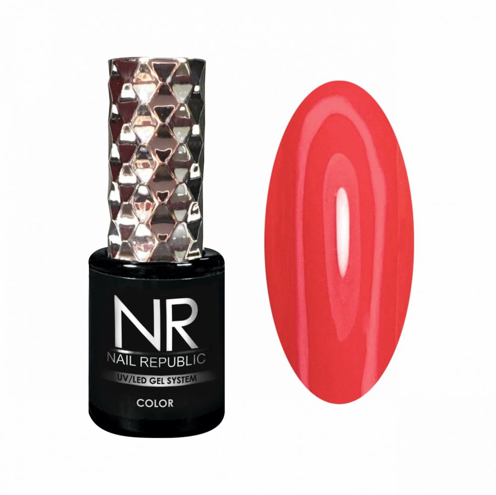 Nail Republic Гель-лак NR-223 Китайский красный, 10 мл