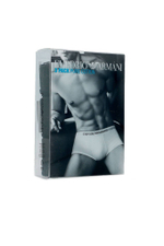 трусики-боксеры 3 шт. Emporio Armani - черный(111610 CC722)