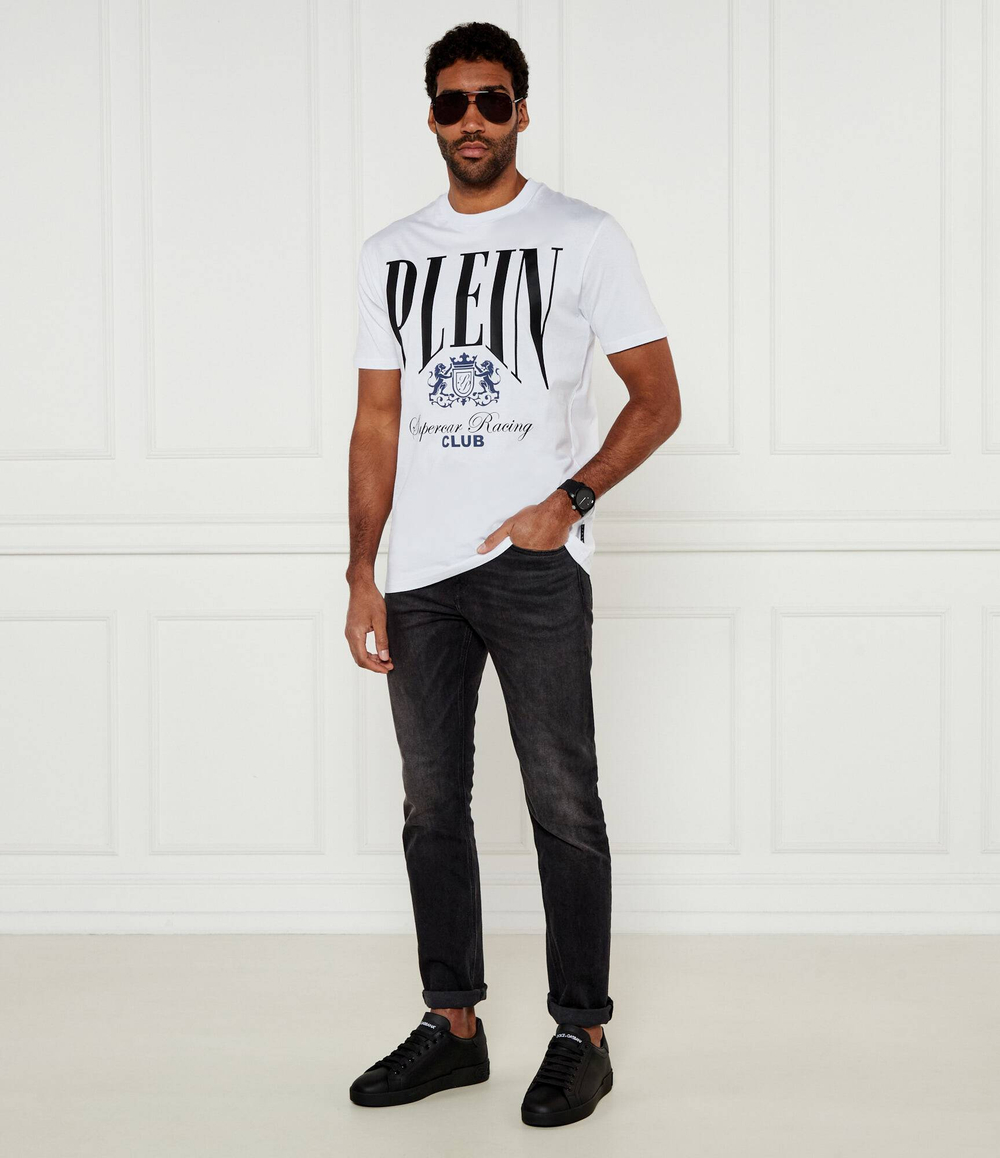 Футболка Philipp Plein - белый(MTK8075 PJY002N)