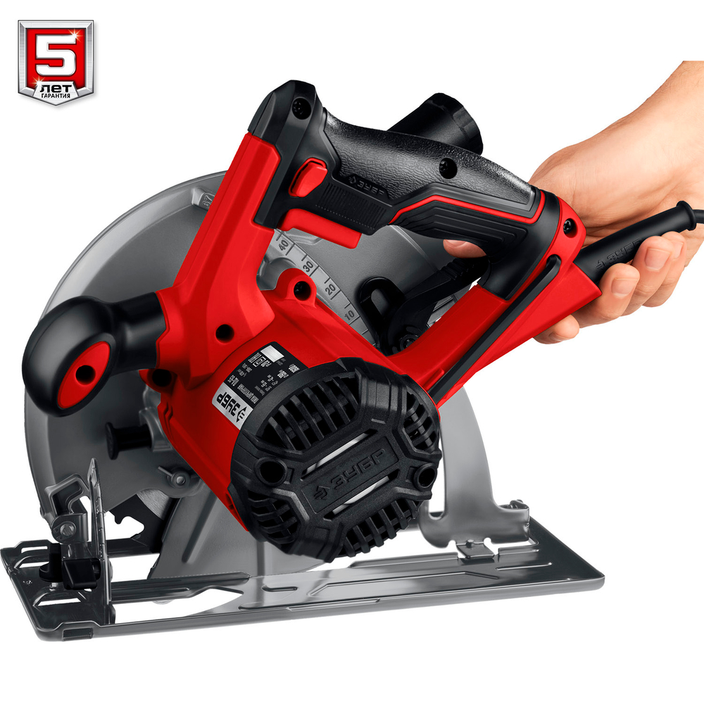 ЗУБР d 190 мм, 1600 Вт, циркулярная пила (дисковая) (ПД-65)