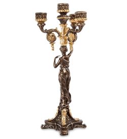 Veronese WS-690/ 2 Канделябр в древнеримском стиле «Девушка»