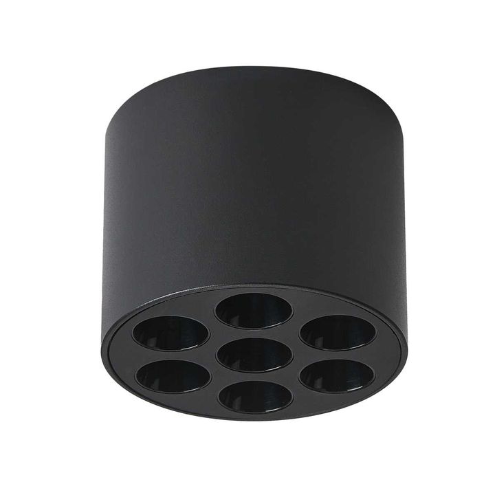Светильник потолочный 6W 470LM 4000K, черный Guarda Lightstar 080647