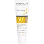 Солнцезащитный крем-гель (темный оттенок) Bioderma Photoderm M SPF50+ (Doree Golden) 40 мл