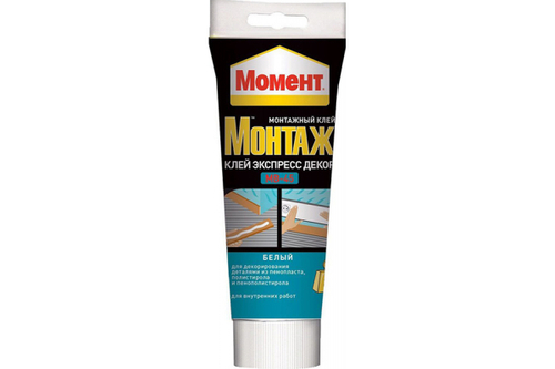 Клей монтажный универсальный акриловый Момент Монтаж Экспресс Декор МВ-45