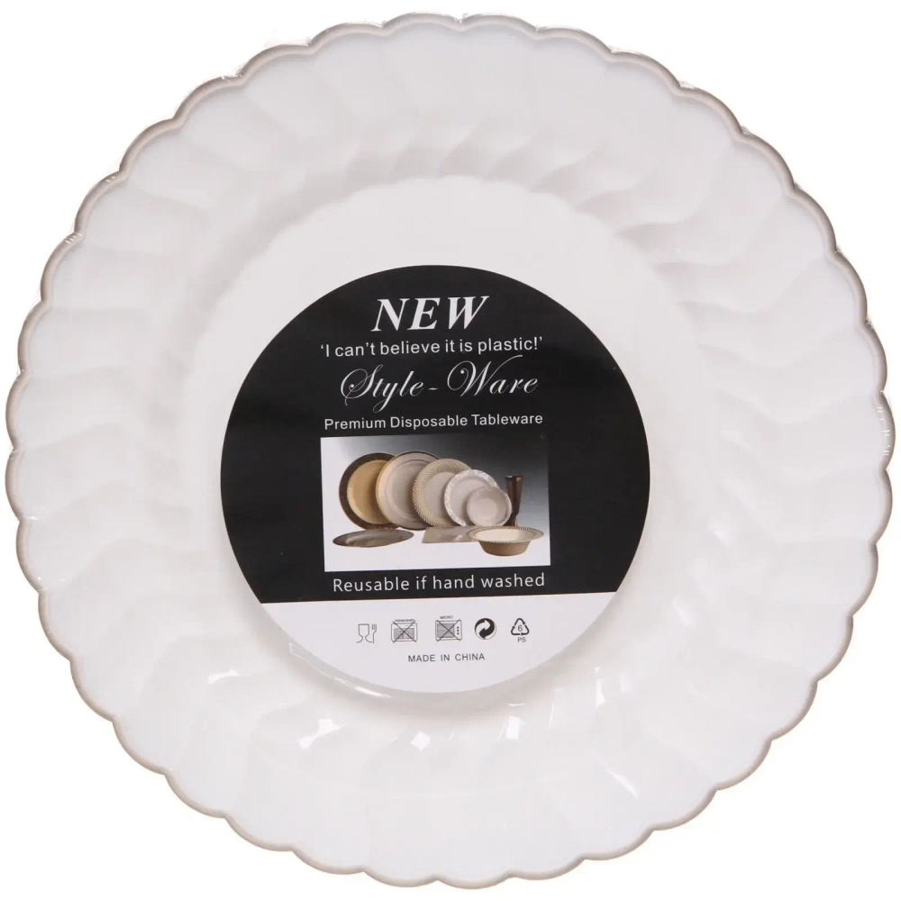 Тарелка 22см «DOLCE VITA» в наборе 5шт, ромашка