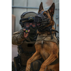 Намордник ударный металлический обливной K9 INDUSTRIES