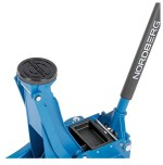 Домкрат подкатной NORDBERG N32038 супернизкий 3 тонн, h=75-505 мм