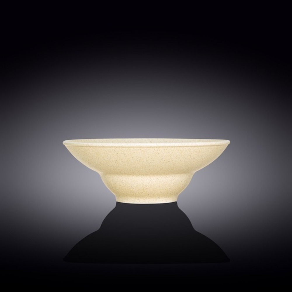 Тарелка d=225 мм. глубокая 1100 мл. Сэнд Wilmax /3/18/