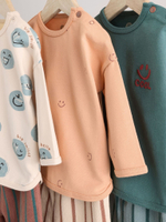 Лонгслив и легинсы в комплекте для малышей Next 925-726, 3 шт., Бежевый, Бирюзовый