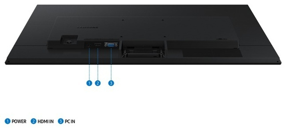 Монитор 27&#34; Samsung Essential S3/LS27D304GAIXCI черный