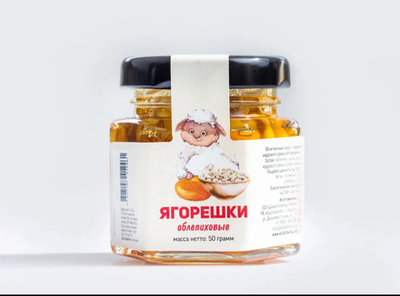 Сироп облепиховый с ядром кедрового «Ягорешки» 50 г