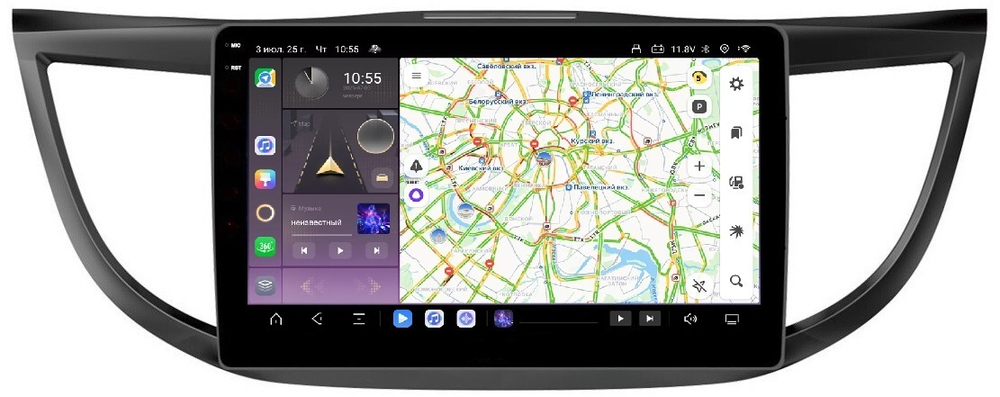 Магнитола для Honda CR-V 2012-2018 - Carmedia OL-1641 QLed+2K, Android 13, TS20, CarPlay, 4G SIM-слот