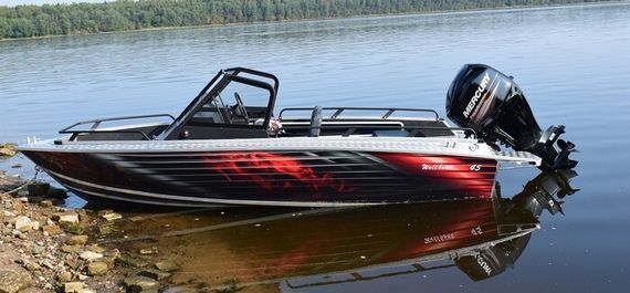 Алюминиевая лодка Wellboat 45АU