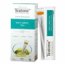 Чай зеленый с мятой в стиках Teatone