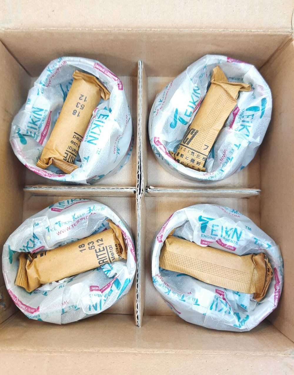 Поршни Teikin с кольцами TP +0.50 G4FC