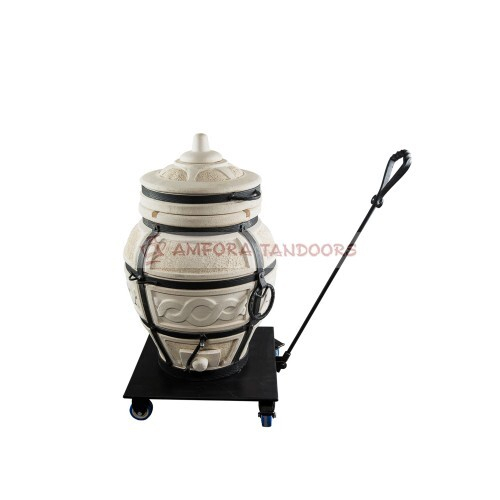 Тележка на колёсах для тандыров стол (50х50)