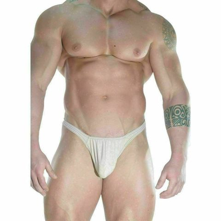 Мужские трусы тонги бежевые Don Moris DM171222