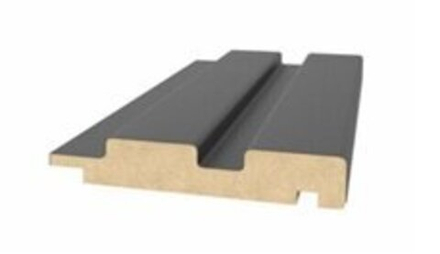 Профиль Финиш МДФ Beats Black Lead, 2700*77*16