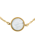 Браслет Fiore Luna Сфера SHELL WHITE CB02913-2 BW/G