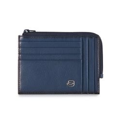 Чехол для кредитных/визитных карт Piquadro Vibe синий  (PU1243ED/BLU)