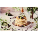 Салфетка на стол 42*27см в наборе 4шт «Блинчики»