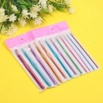 Крючки вязальные металлические в наборе 12шт «Favorite Hous», цвет как на фото, от 2мм до 8мм (в пакете)