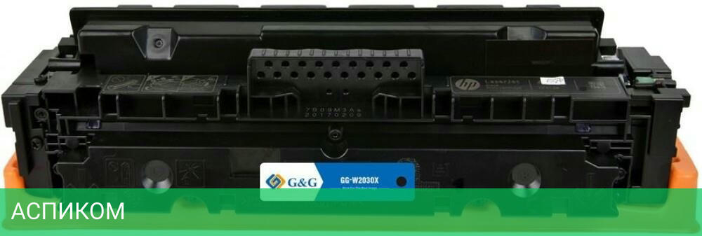 Картридж G&G 415X черный (GG-W2030X)