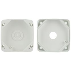 Коробка монтажная ЭРА KOR-MV-140-140-66-W-56 для камер видеонаблюдения белая 140х140х66мм IP56