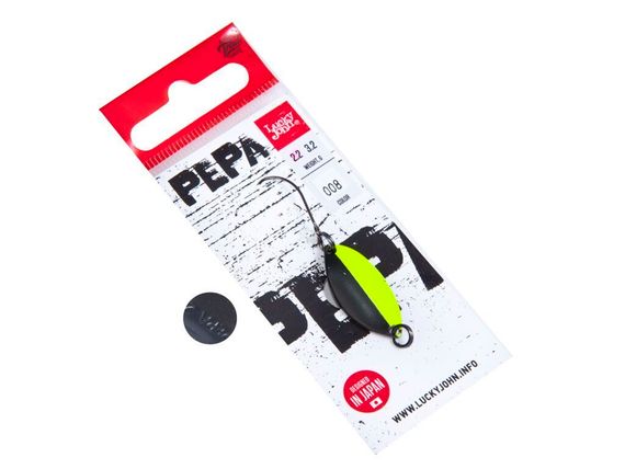 Блесна колеб. Lucky John PEPA длин.25мм/02,2г 008