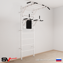 Шведская стенка Sv Sport усиленная 622 (Турник рукоход/Брусья)