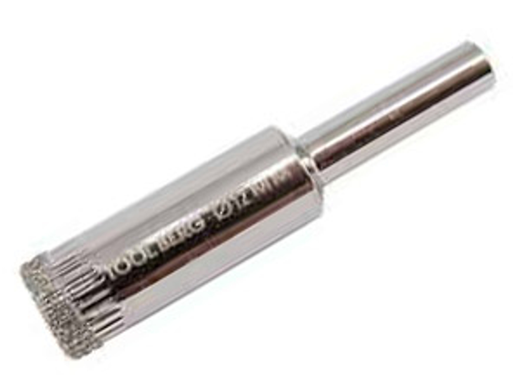 Сверло алмазное трубчатое по керамической плитке 12мм