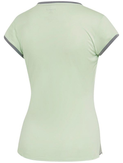 Женская теннисная футболка Adidas Club Women 3 Stripes Tee - glow green