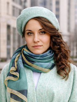 Берет / шалфей