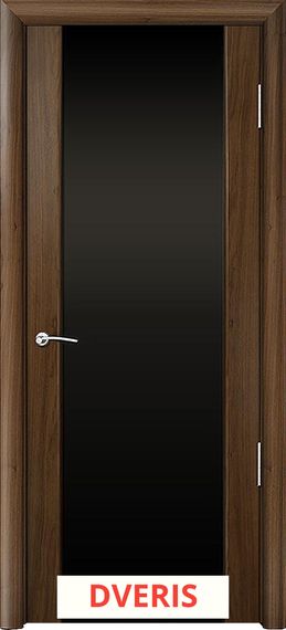 Межкомнатная дверь Омега-2 Остекленная (Американский орех)