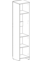 Скаут (МебельГрад) Шкаф однодверный