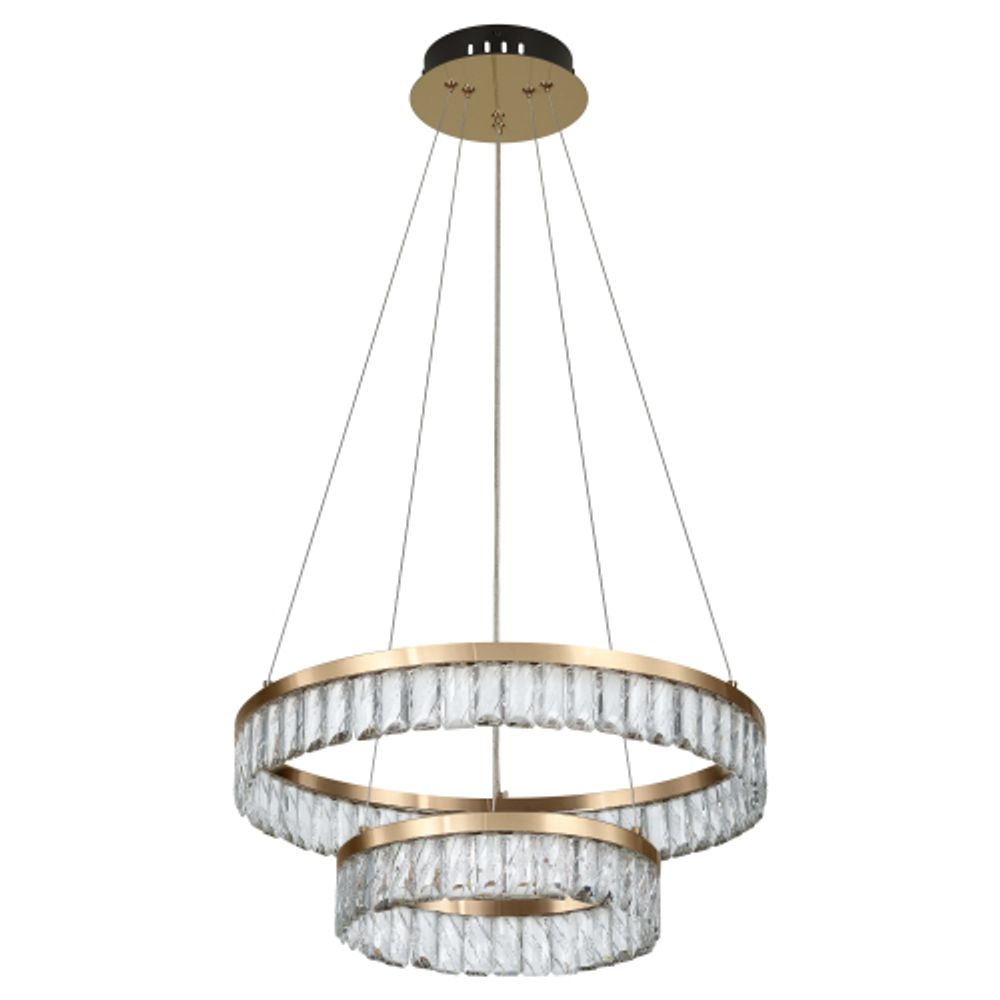 Люстра Rivoli Erika 6131-105 светодиодная LED 68 Вт 3000 K дизайн