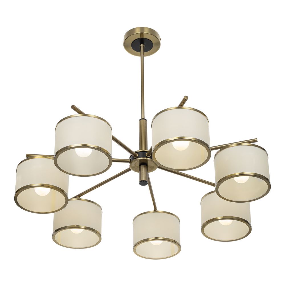 Citilux ALTON CL421273 Люстра на штанге с абажурами Бронза